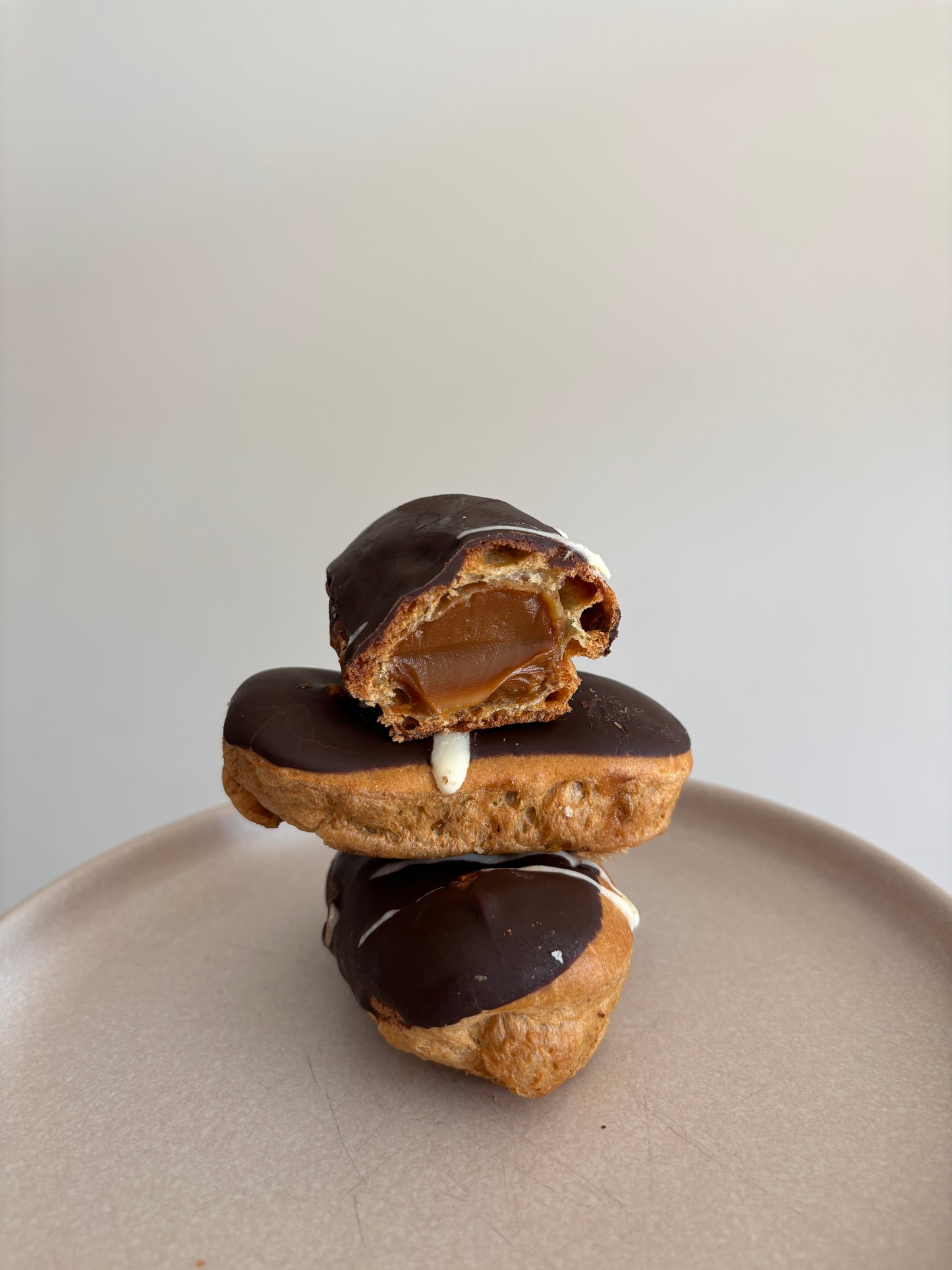 Bombas de dulce de leche