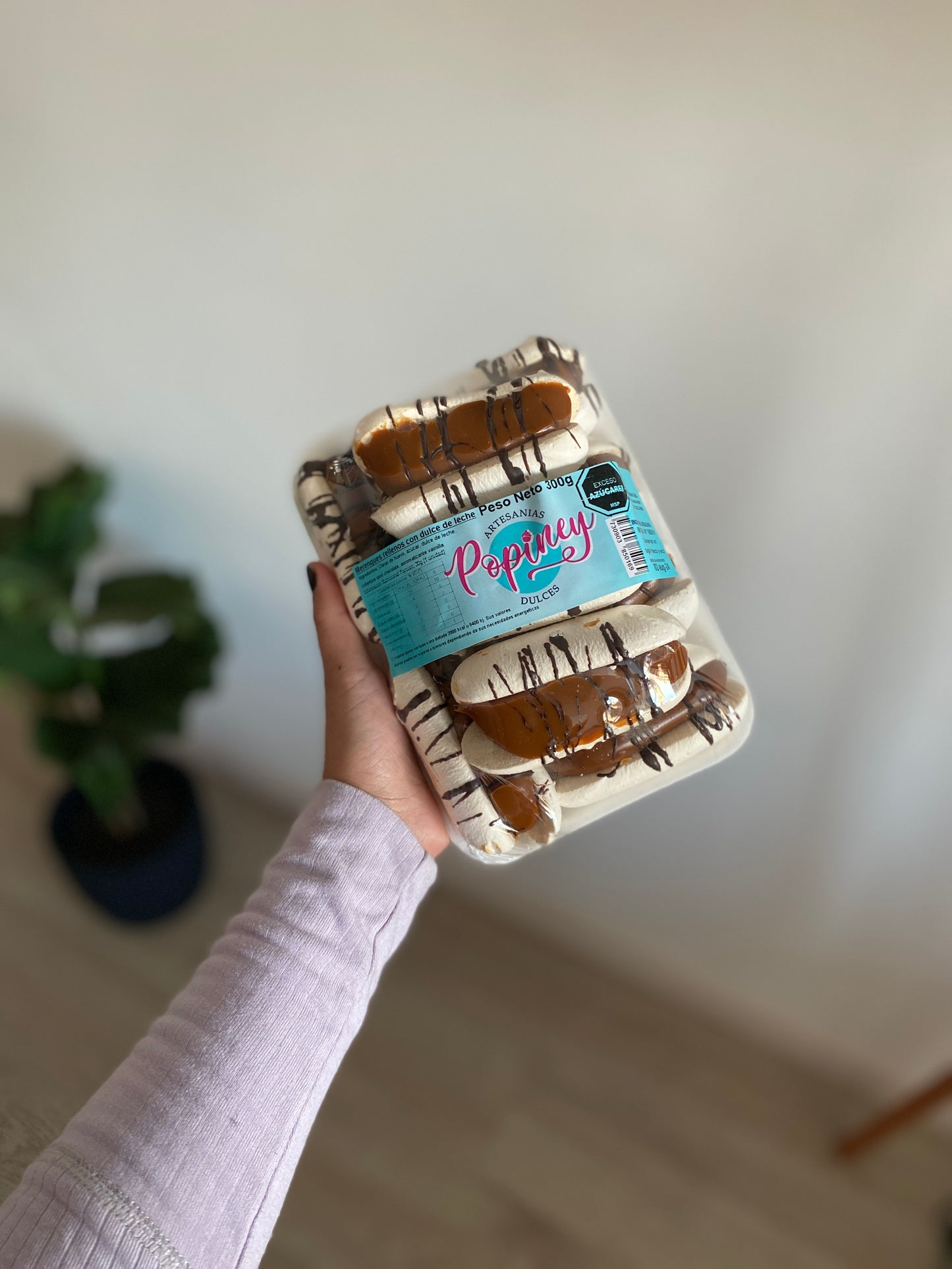 Panchos de dulce de leche