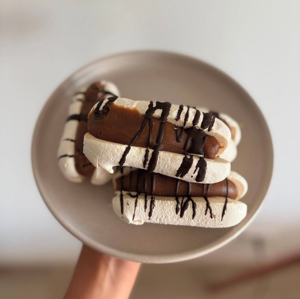 Panchos de dulce de leche